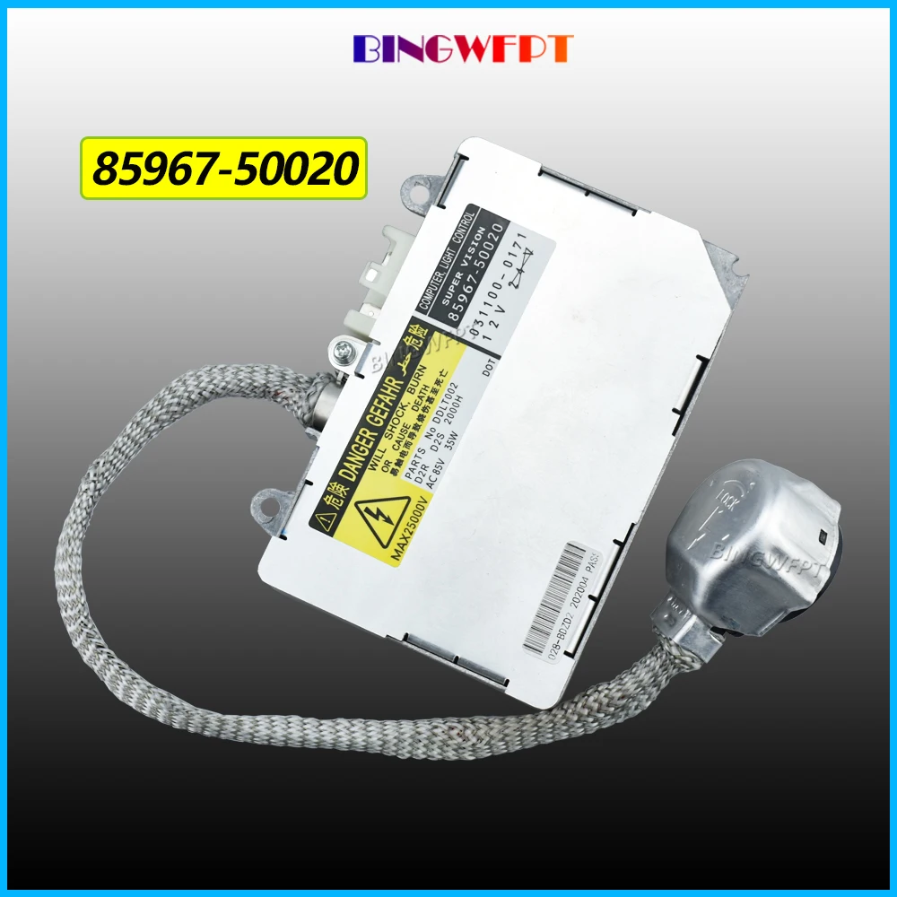 

NEW Xenon HID Ballast Computer Light Control Module D2S D2R OE# 85967-50020 8596750020 DDLT002 DDLT002 For Toyota Lexus Mazda