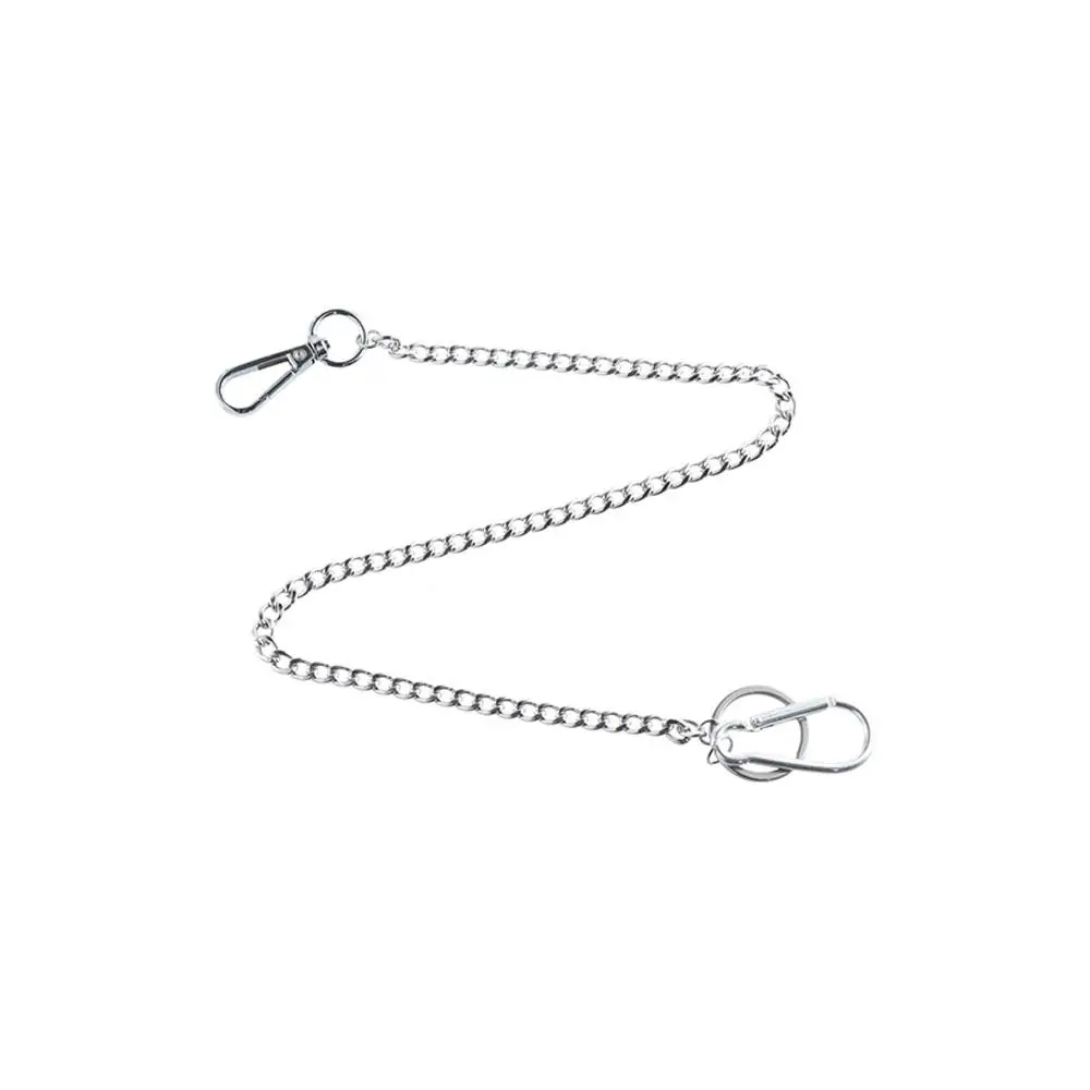 

Jewelry Unisex Street Metal Big Ring Stainless Steel Key Chains Trousers Chains Wallet Chain Belt Chain
