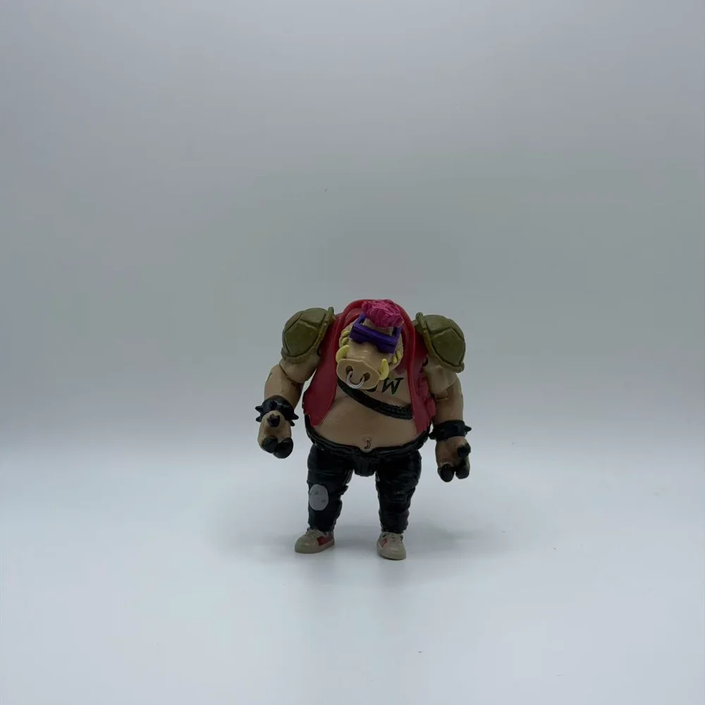 Teenage Mutant Ninja Turtles Bebop Action Figure, Normal & Green Slime Version, 12cm Pig Villain Collectible Model Toy Gift - view 4