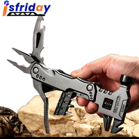 Portable Multifunctional Pliers Stainless Steel Multitool Claw Hammer With Nylon Sheath For Outdoor Survival Camping Hunting