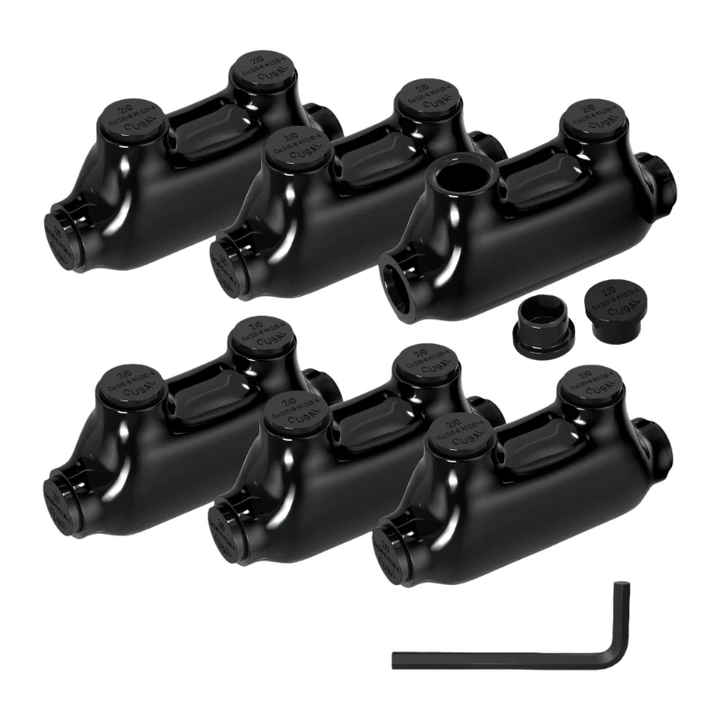 

Double Port Insulated Inline Connector for 2 To 14AWG Automotive Use