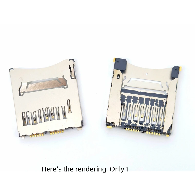 SD Memory Card Slot For Canon 750D 760D Digital Camera Repair Component (High Feet)