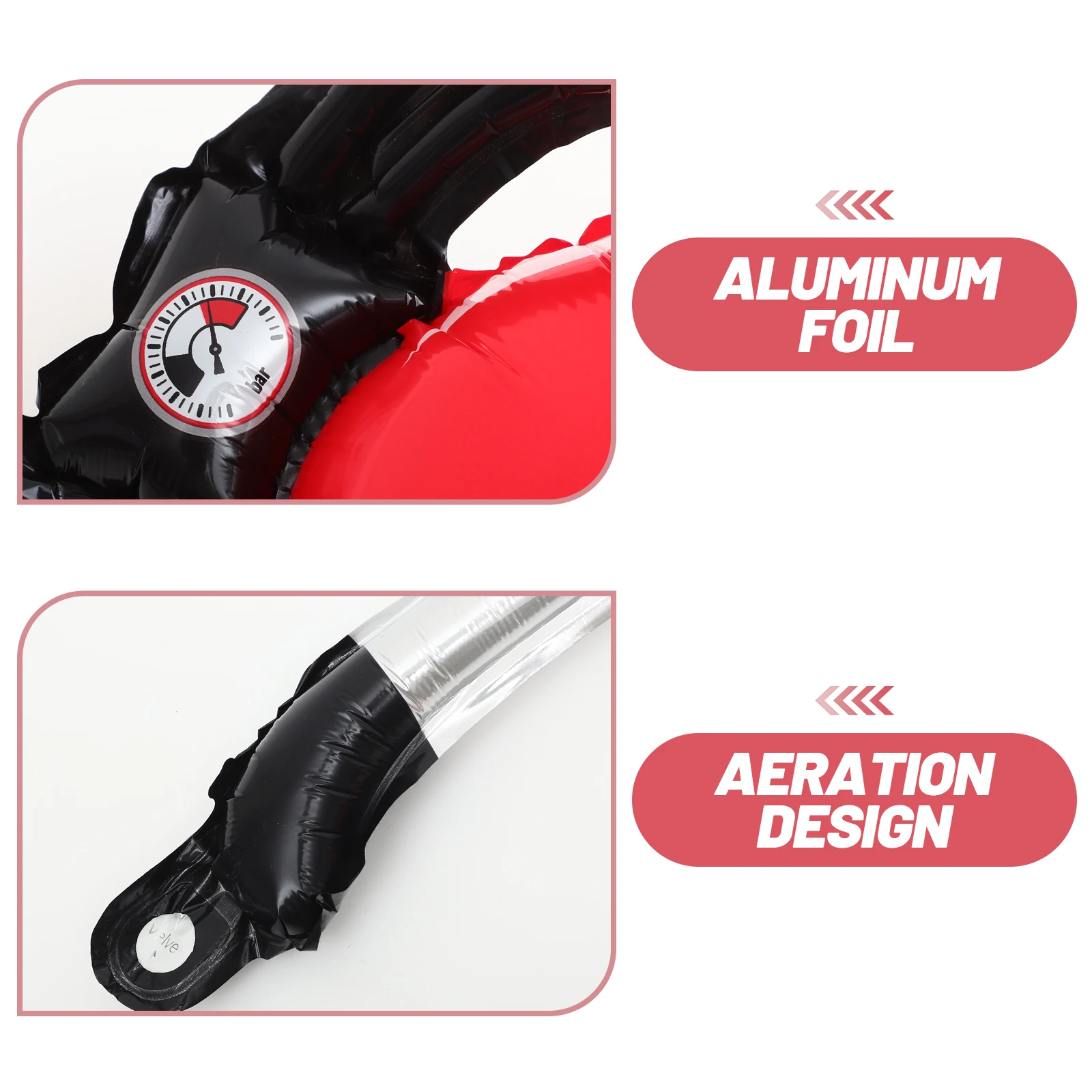 

1 set Fire Extinguisher Balloons Fire Axe Decorations Aluminum Foil PE Film Firefighting Party Supplies Birthday Theme