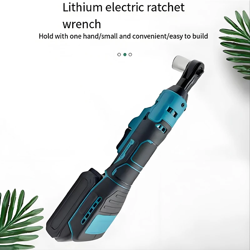 

✊✊Makita 18V Brushless Ratchet Right Angle Wrench Cordless Variable Speed Power Wrench LED Power Tools（Attributes optional)