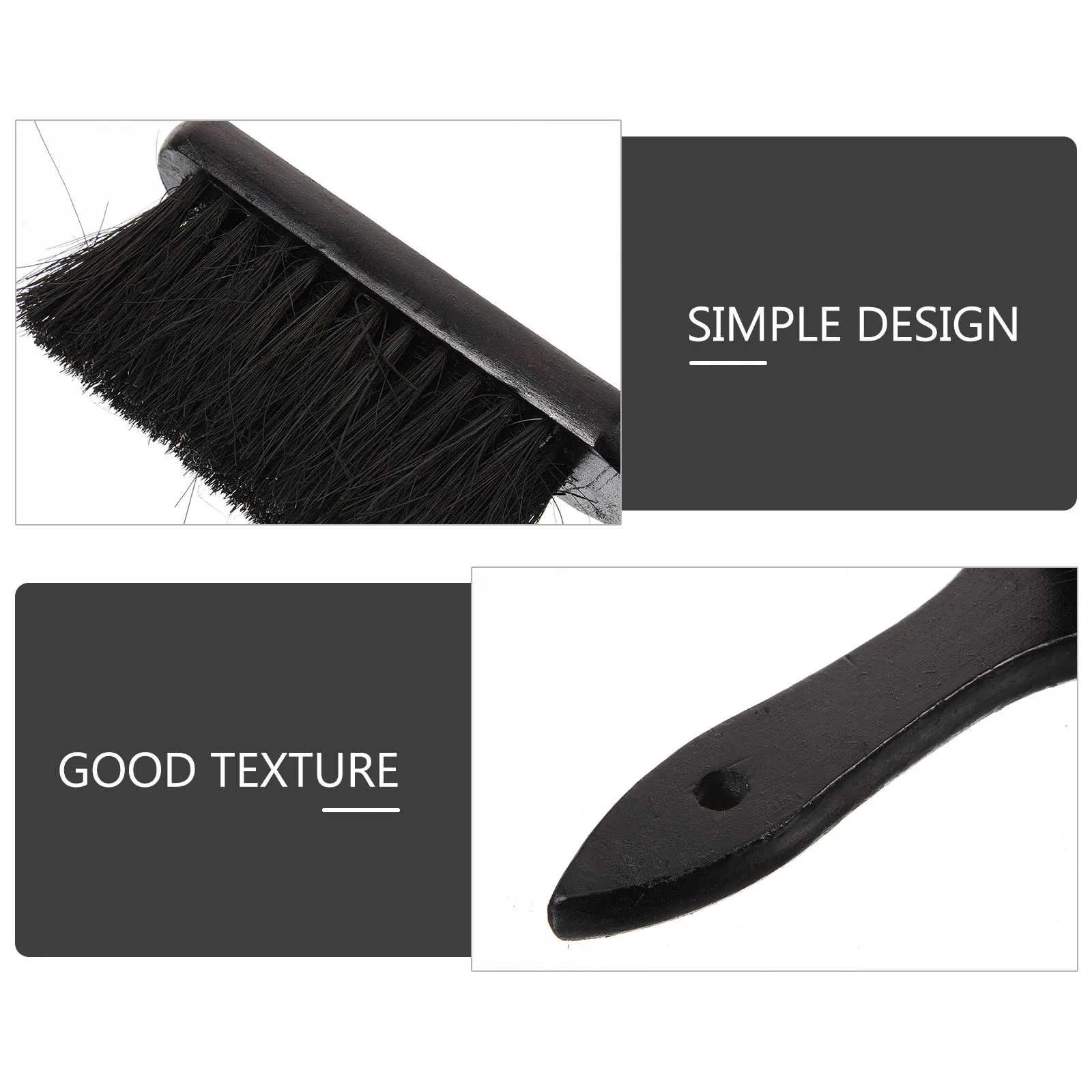 

2 Pcs Fireplace Cleaning Brush Small Hand Broom Sweeping Indoor Bench Shop Ball