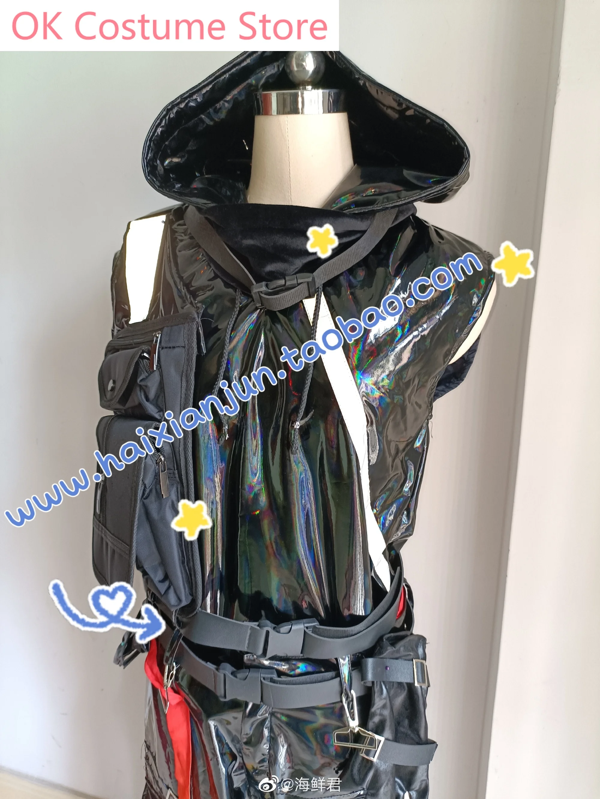 Arknights Rhythmic Synesthesia Texas Flamebringer Mizuki Ptilopsis Customize Cosplay Costume Cos Game Anime Party Uniform