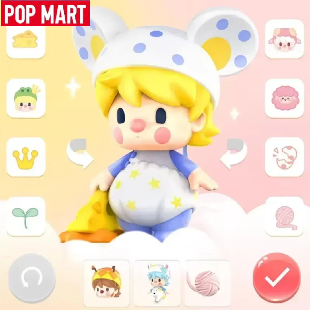 

POP MART Sweet Bean Animals Babie Mystery Box оригинальные игрушки куклы милые аниме фигурки настольные украшения подарок на фестиваль девушки