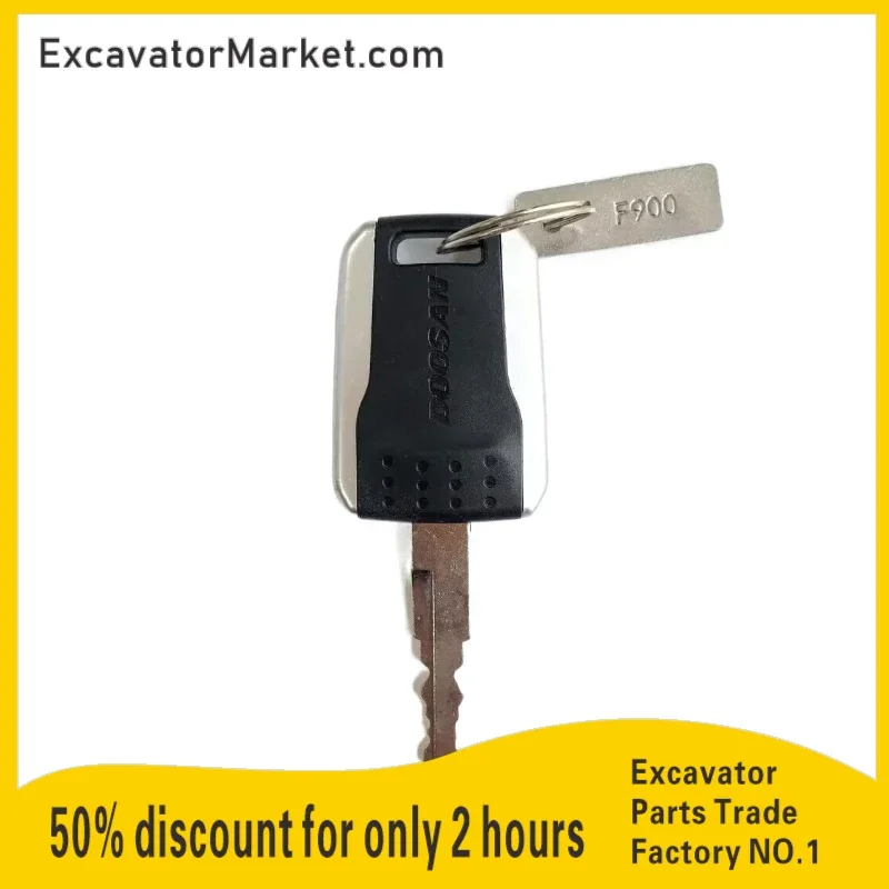 

For Deawoo Doosan Bobcat Terex Excavator Parts Heavy Equipment Ignition Start Switch Door Lock Fit E80 1pcs F900 Key