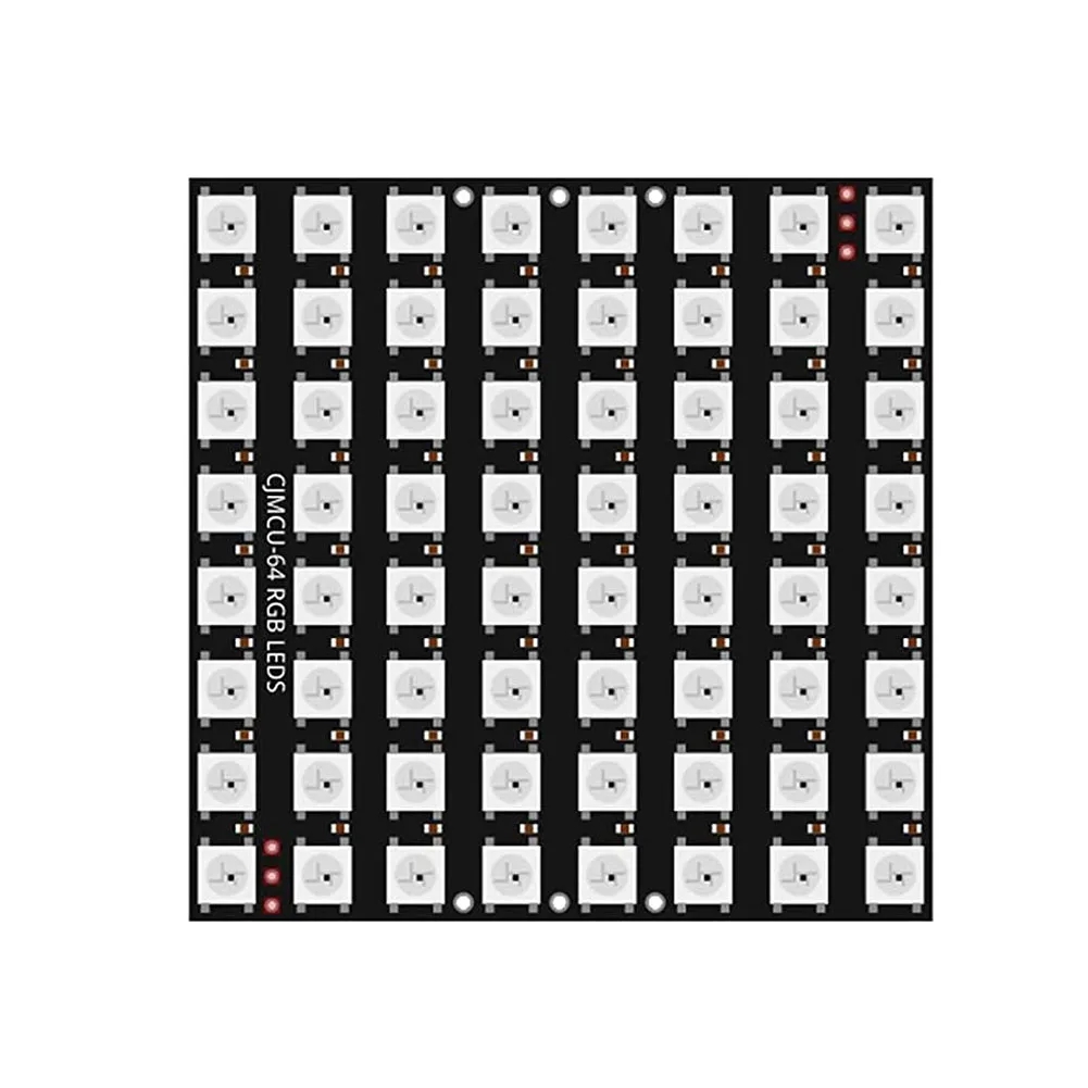 3 X U 64 LED لوحة مصفوفة CJMCU-8X8 وحدة متوافقة مع Arduino وRaspberry Pi-ABFT