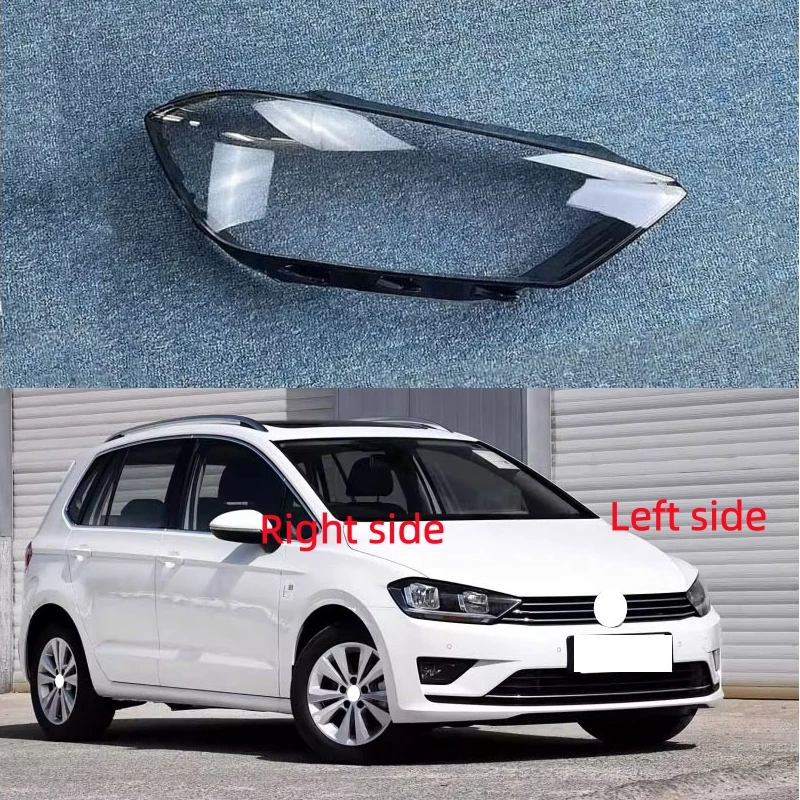 

Для Volkswagen VW Golf Sportsvan 2016 2017 2018, корпус автомобильной фары, крышка фары, линза, стекло фары, авто корпус