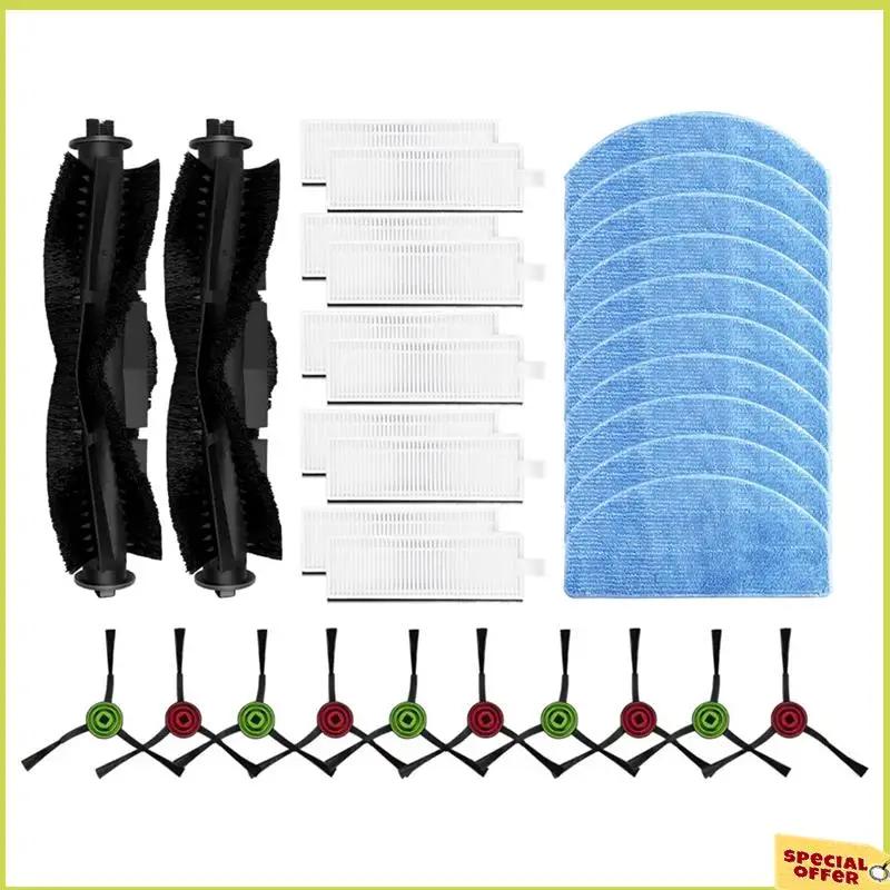 

A35R Compatible For Viomi V3 Absolut Roller Side Brush Hepa Filter Mop Cloths Robot Vacuum Cleaner Accessories
