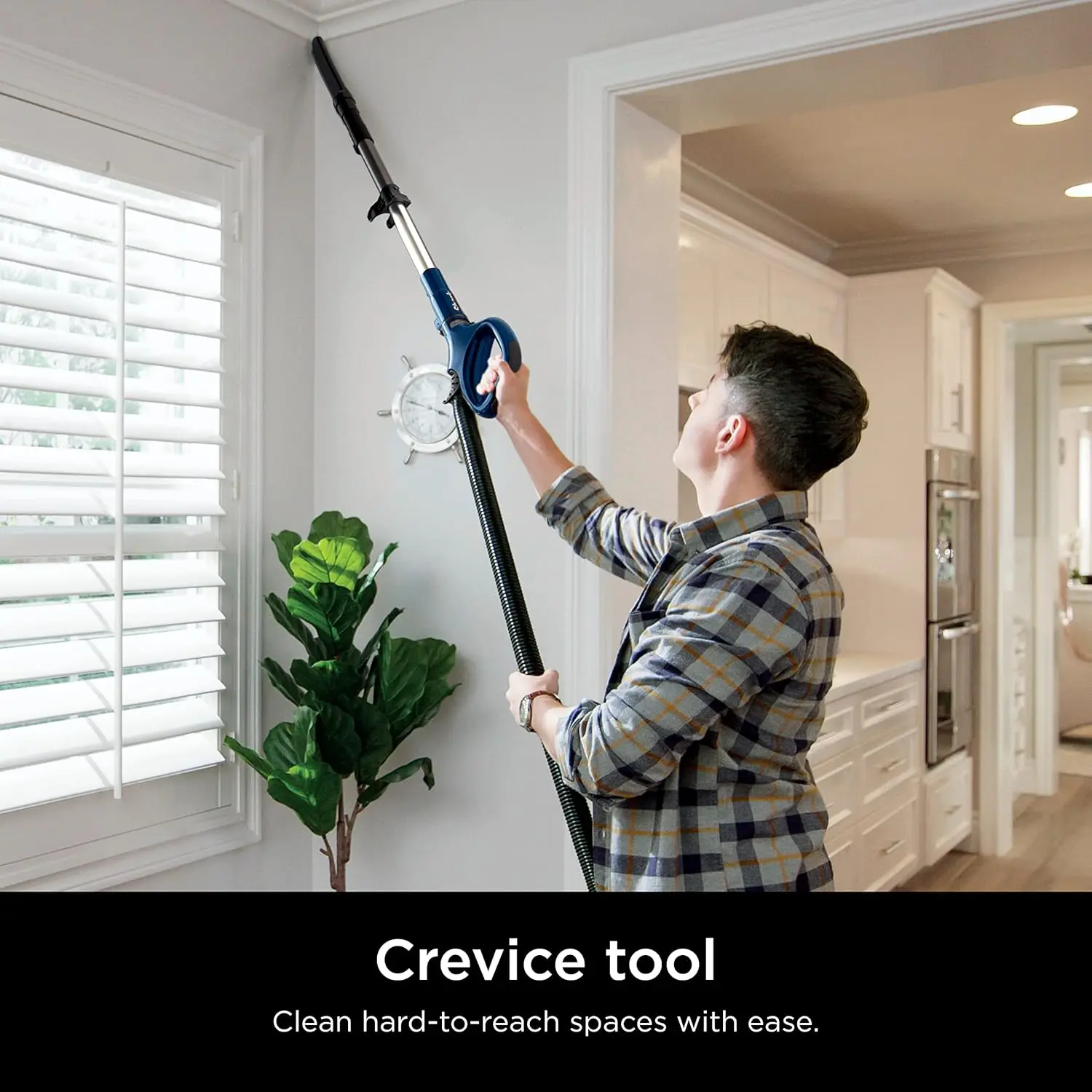 NV151 Navigator Swivel Pro مكنسة مستقيمة كاملة مع ترشيح HEPA، توجيه دوار، فرشاة طاقة للحيوانات الأليفة، أداة شق و #5