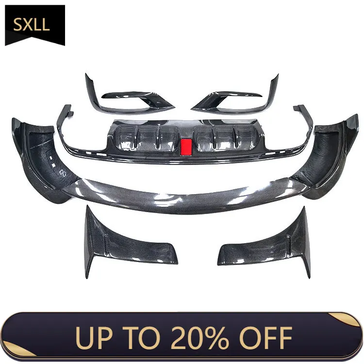 

W222 S63 Carbon Fiber Body Kit for W222 2014-2017 Carbon Fiber Fender Wind Spoiler Kit