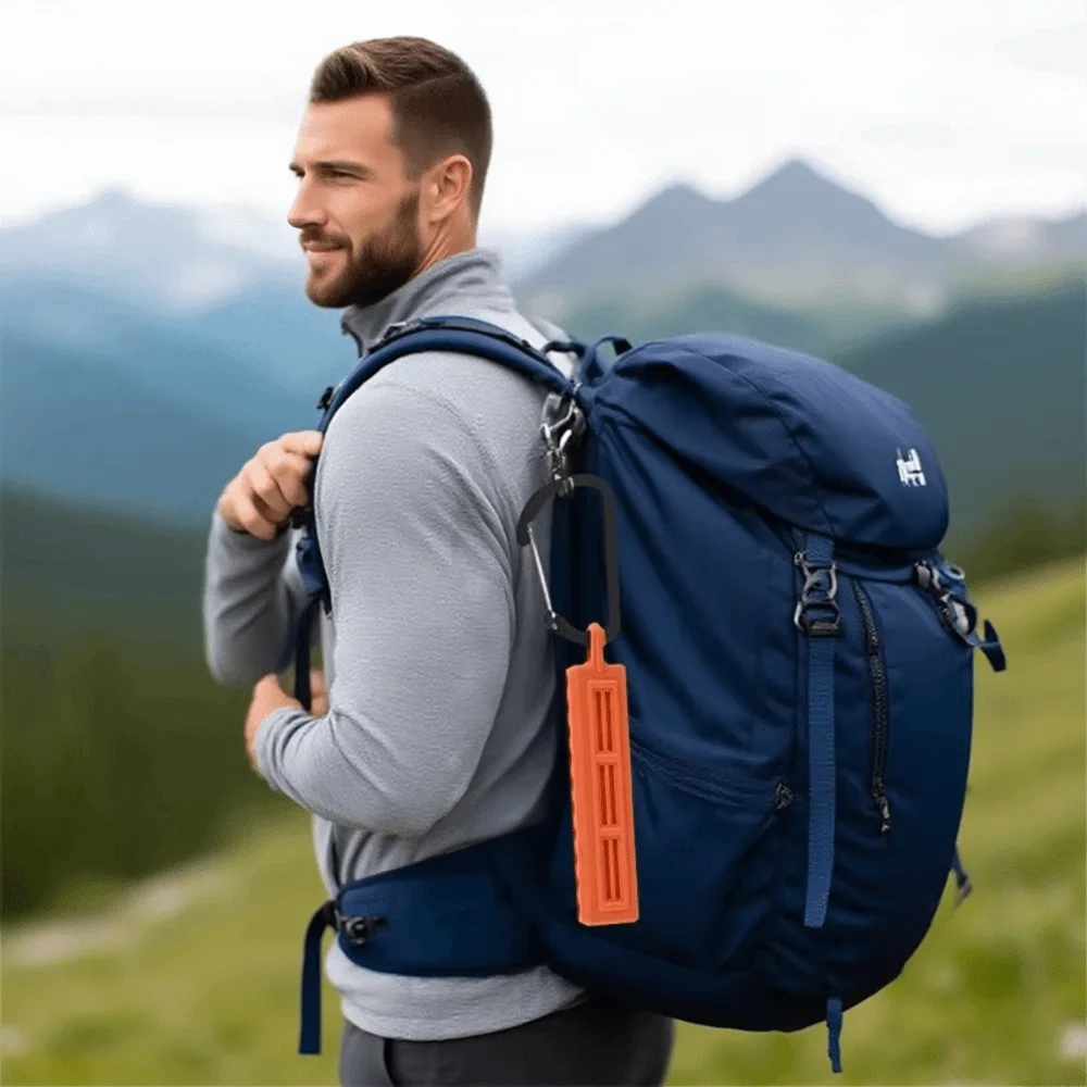 with Carabiner Screwdriver Bit Storage Organizer Plastic Portable Drill Bits Storage Case Shank Holder Screwdriver Bit Holder