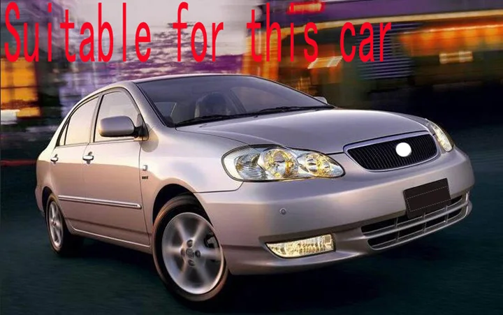 2001 2002 2003 2004 2005 2006 Plastic Exterior Visor Vent Shades Window Sun Rain Guard For Toyota Corolla AE120