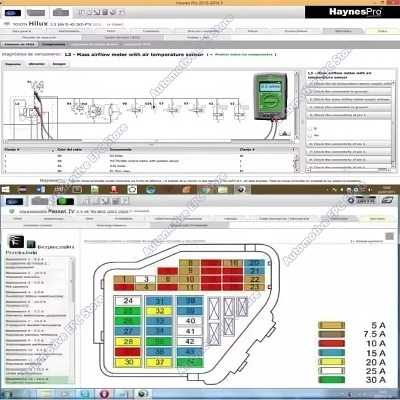 2026 hot  Auto repair software Vivid Workshop 2018 or autodata 3.45 DATA Europe Automotive Diagnostic tools haynes pro French