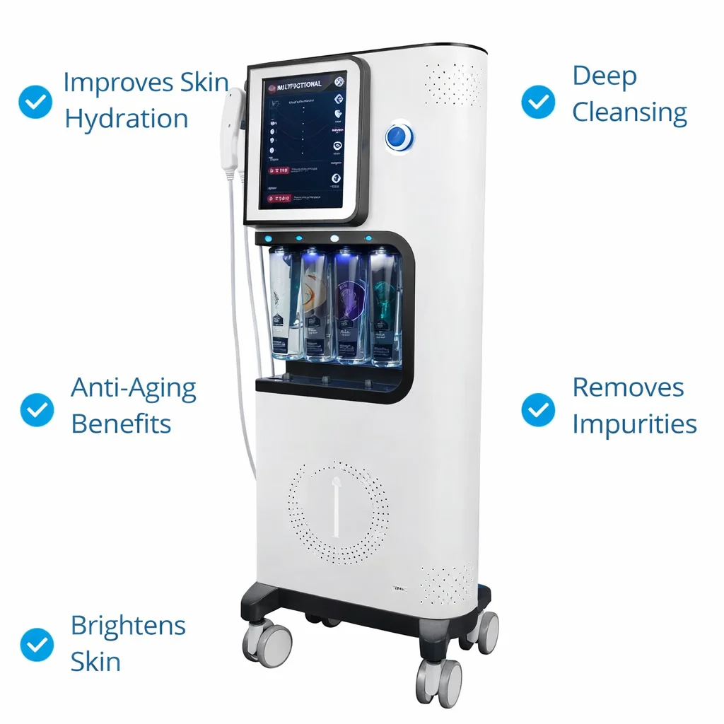 

Аппарат для микродермабразии ALICE BUBBLE – Лучший гидропилинг-аппарат для глубокого очищения кожи и сияния