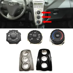 1PCS For Toyota 2008-2013 Yaris Air Conditioning A/C Control Knob Switch Automobile air conditioning switch panel