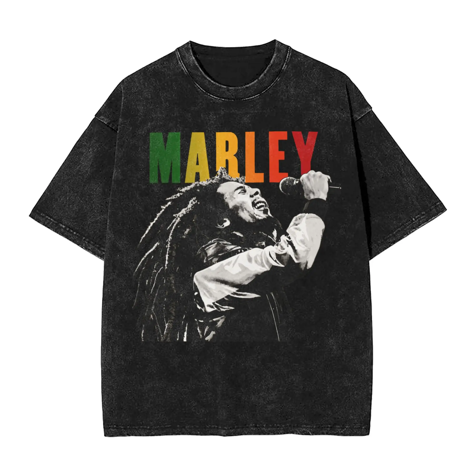 Bobs Marleys T Shirt for Men 100% Cotton Funny T-Shirt O Neck  Tees Short Sleeve Clothes Birthday Present