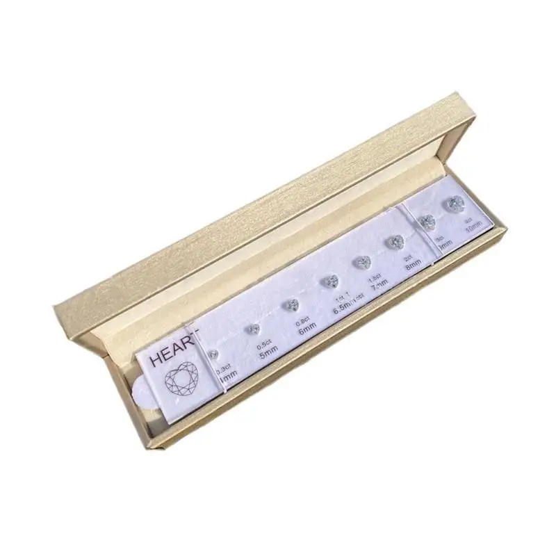 

9HJK Настраиваемые кольца Справочник по размеру колец для всех форм драгоценных камней и циркония