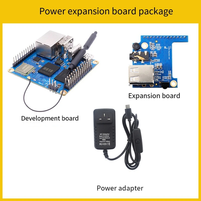 HOT-For Orange Pi Zero 3 Development Board 1.5GB Package RAM H618 Wifi5+BT5.0 Gigabit LAN For Android 12 Debian12