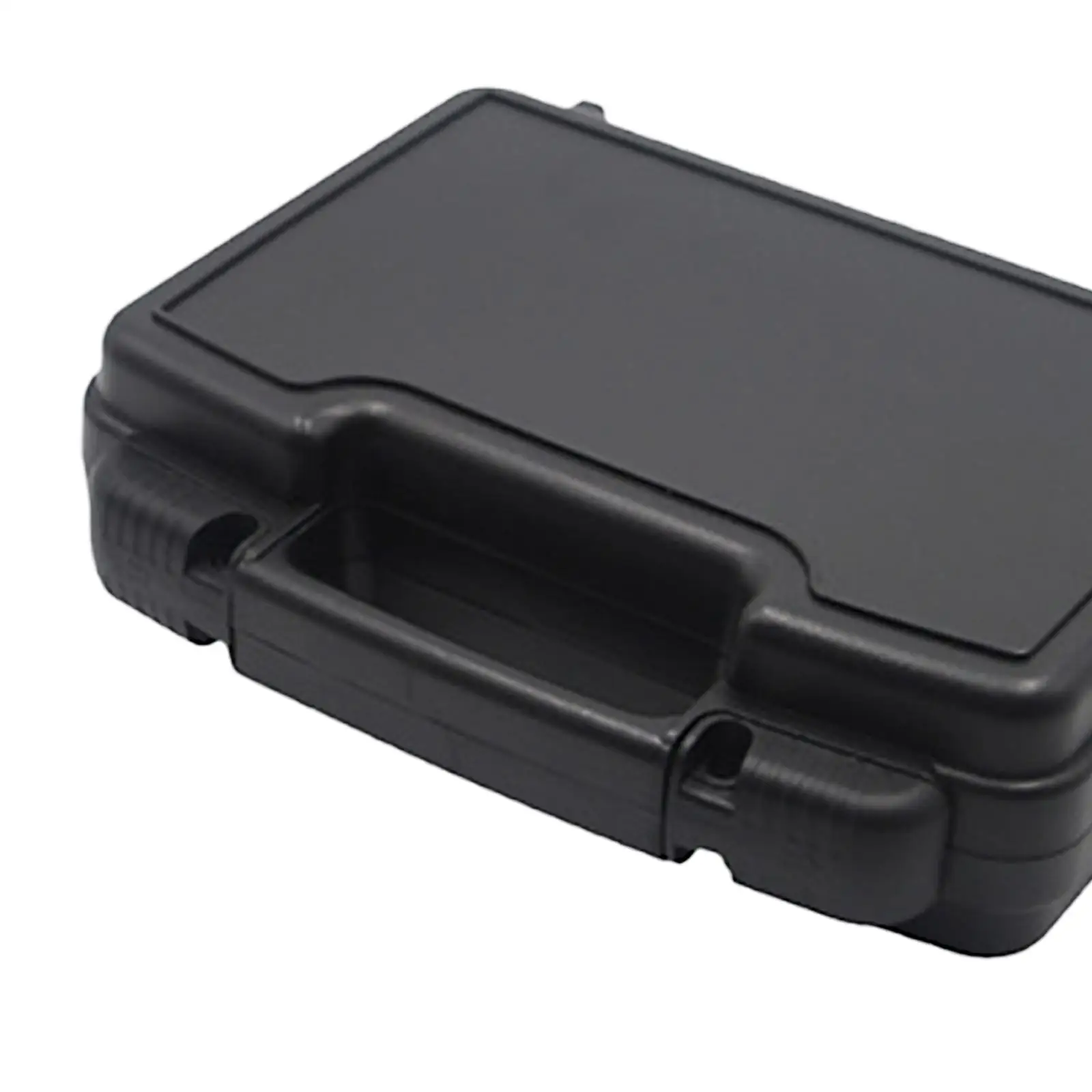 Storage box for tools with handle, multifunctional, drop-proof, hard case for