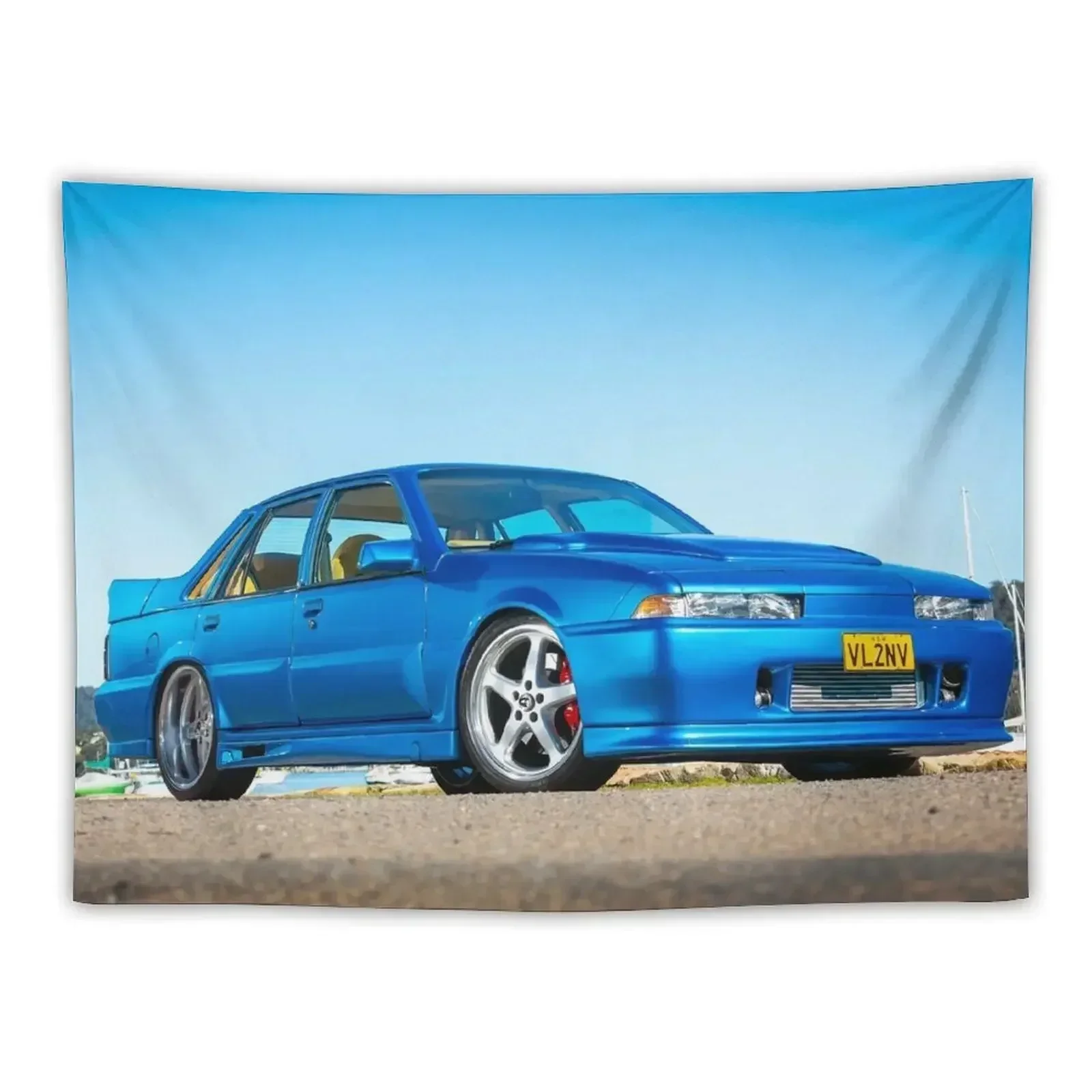 Daniel Shannon's Holden VL Commodore Tapestry Home Decor Aesthetic Bathroom Decor Art Mural Tapestry