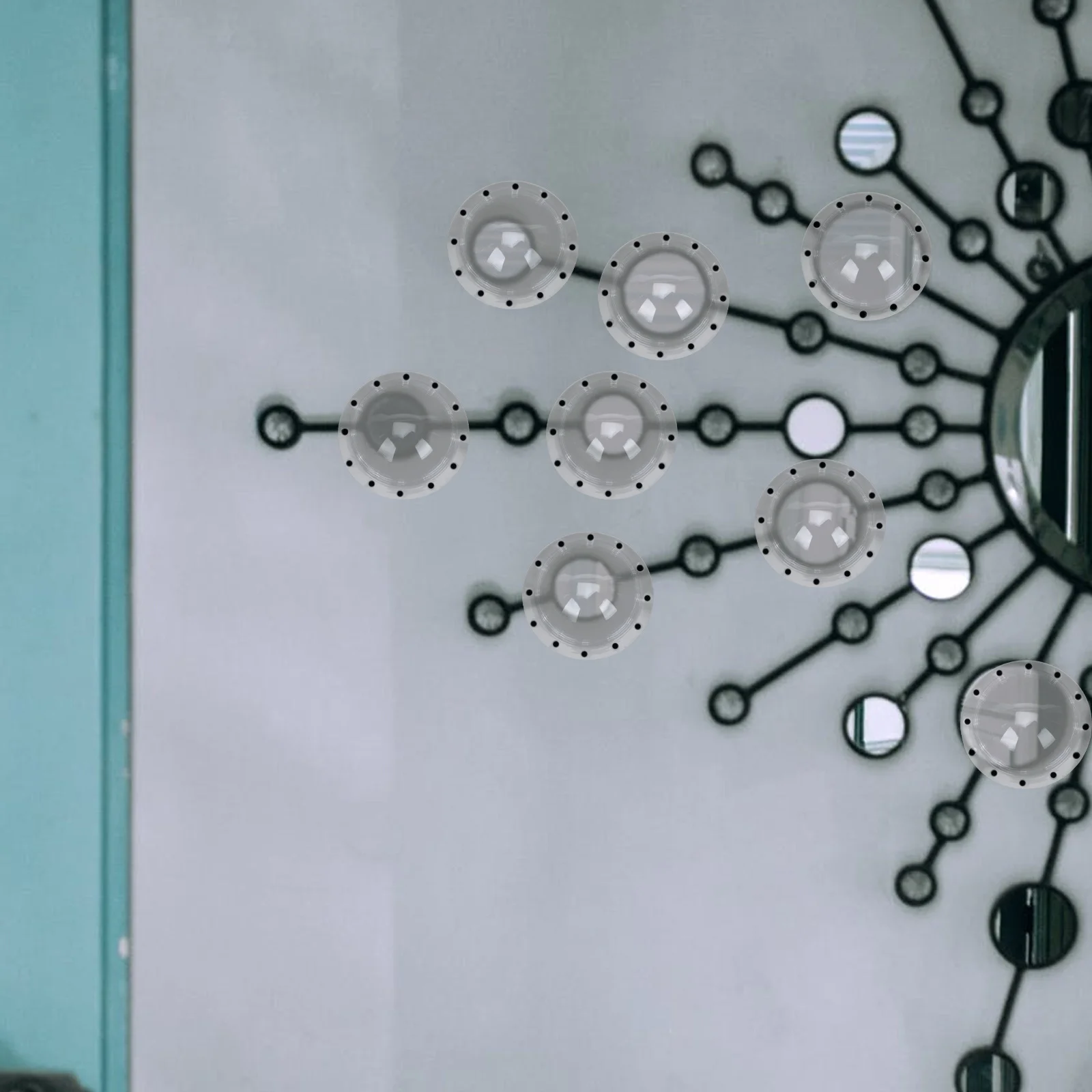 

1Pcs Acrylic Half-Ball Cover Transparent Micro Landscape Anti-Dust Cover for Tabletop Mantelpiece Plant Protector