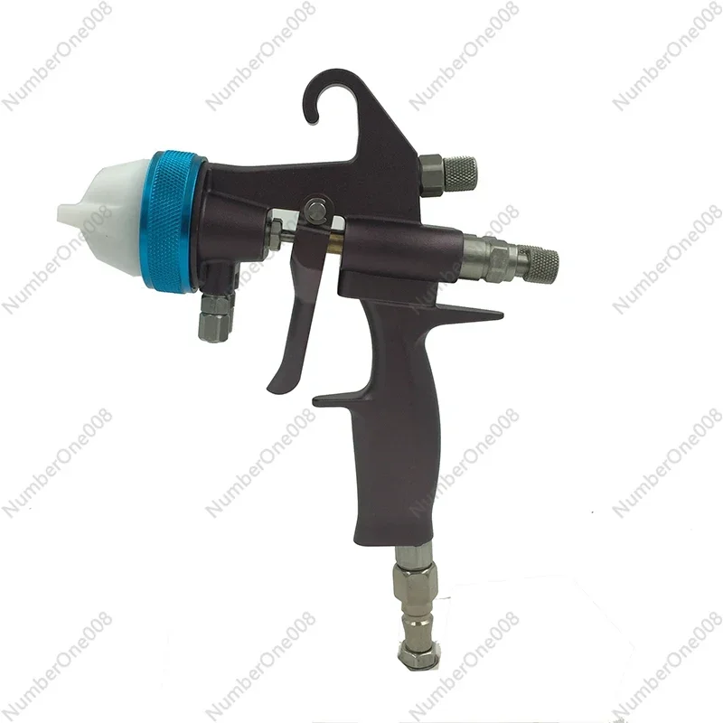 1202 Paint Sprayer Manual Spray Painting Pressure Mirror Chrome Spray Paint Double Nozzle Spray Gun for Chrome