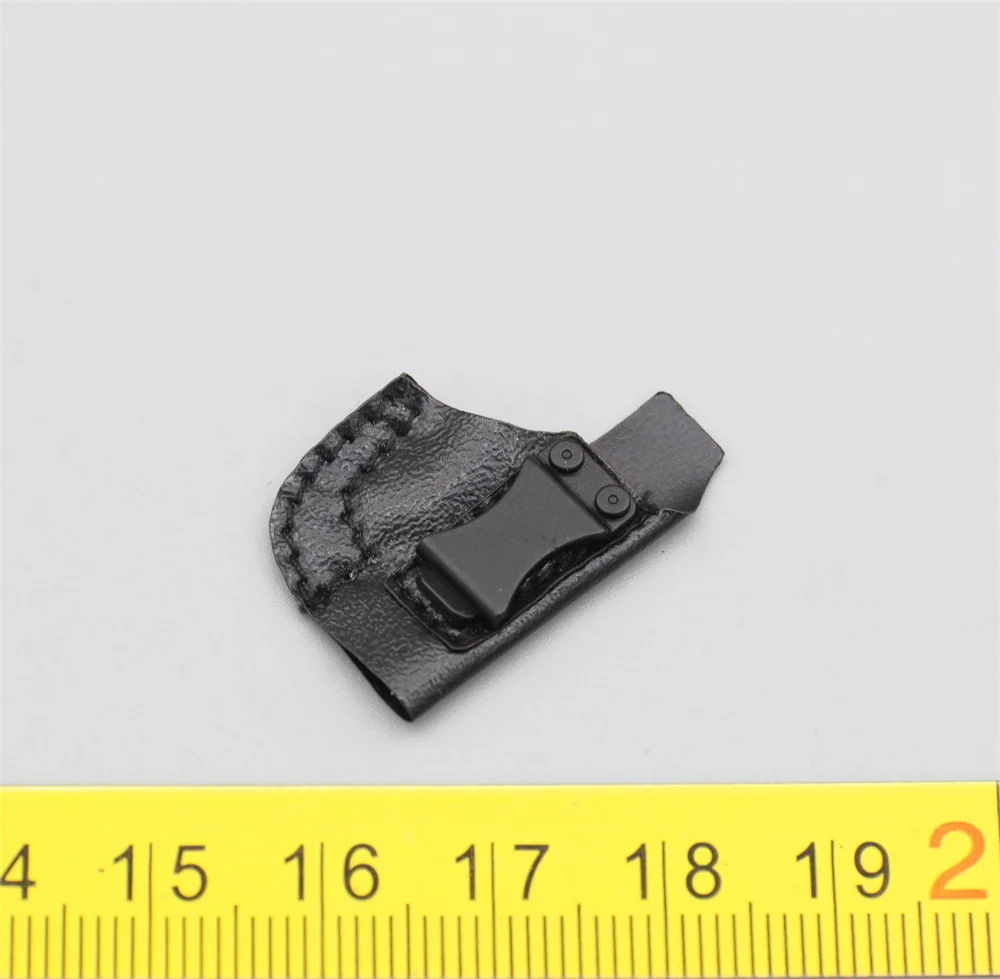 1/6 EASY&SIMPLE ES 26065S-C 26065SC US. Soldier Doll The Secondary Weapons G26 Clips Leather Holster Bag Not Real For 12" Figure - Image 4