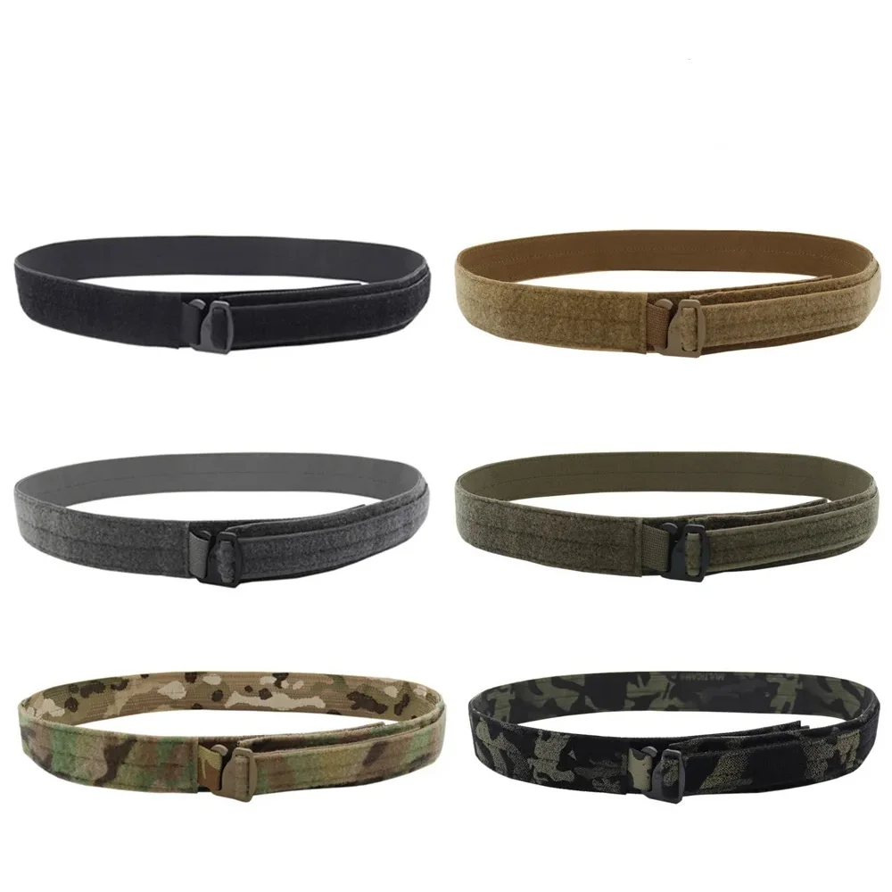 Ferror Style Bison Tactical Inner Belt Adjusatble Mens Waist Belt G Hook Quick Release Buckle Belt Hunting Airsoft Shooting Belt