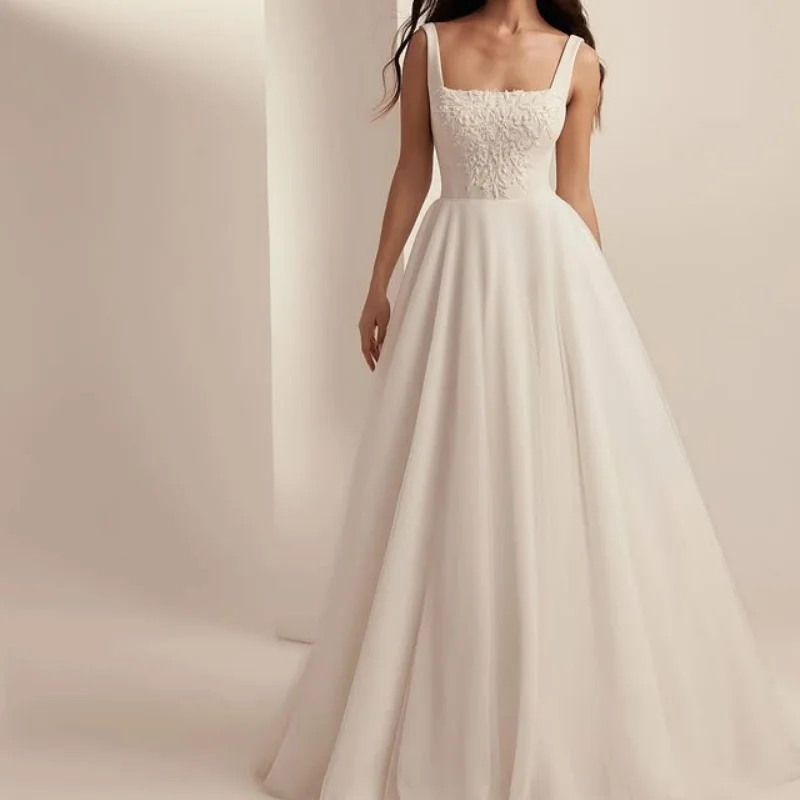 

Customized satin ivory white Ball Gown Royal Wedding Dresses Sweetheart applique beads decal tail Made Robe De