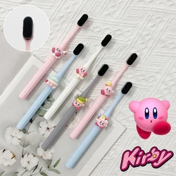 6 Styles Anime Kirby Cartoon Children Toothbrush Soft Head Cleaning Household Toothbrush Cute Men Women Oral Clean Brush Gift