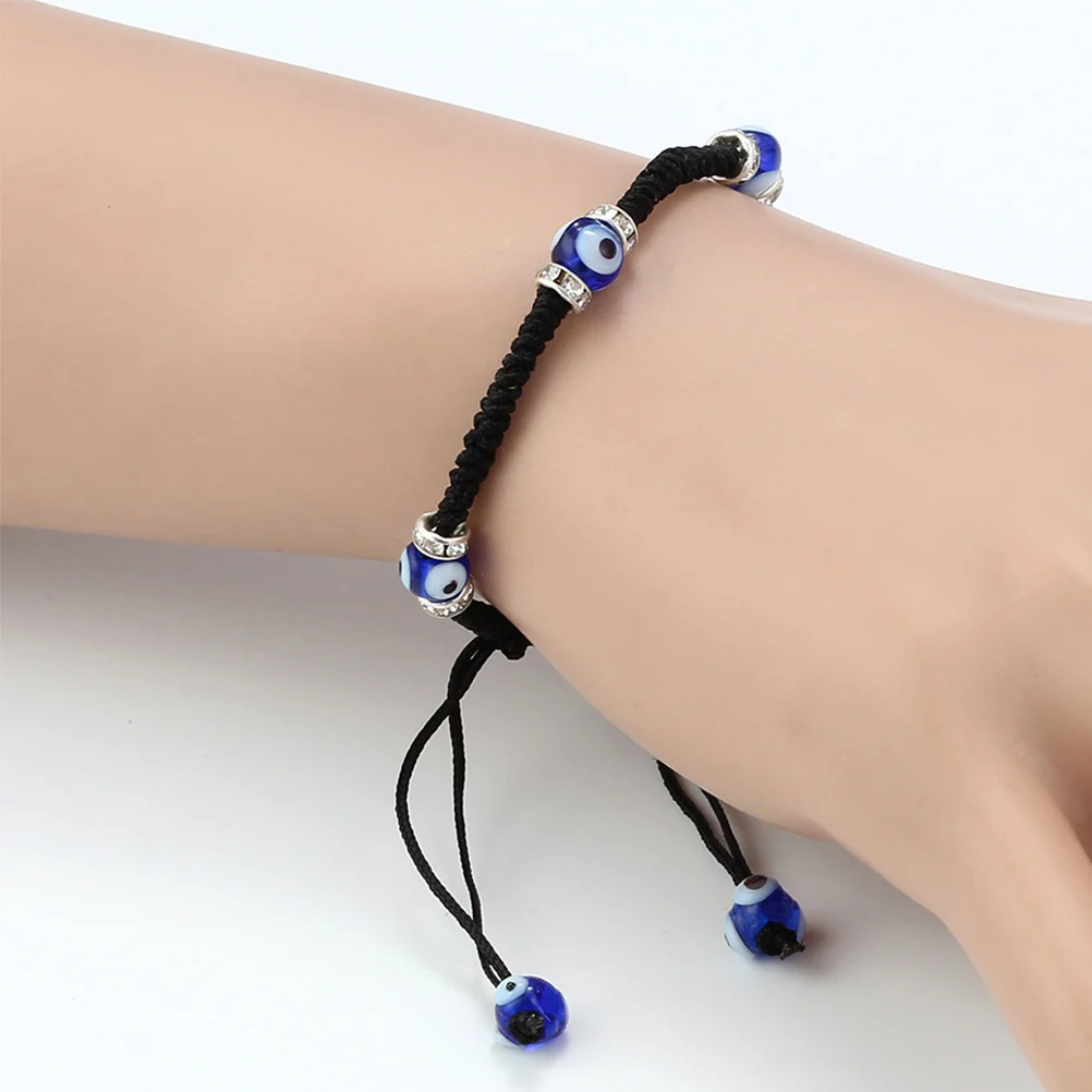 سوار حبل مضفر قابل للتعديل مصنوع يدويًا منسوج كهدية لعيد الميلاد وعيد الحب وعيد الأم #3