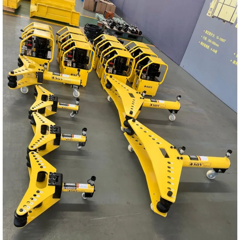 Hochwertiger geteilter elektrischer hydraulischer Rohrbieger