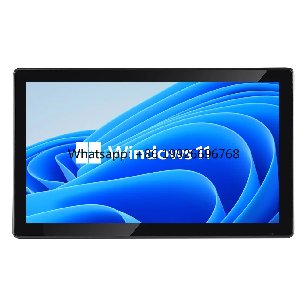 15.6" 18..5" 21.5 Inch Fanless N100/J6412/ Processor All in One Os Win11/linux for Touch Screen Display Industrial Panel Pc