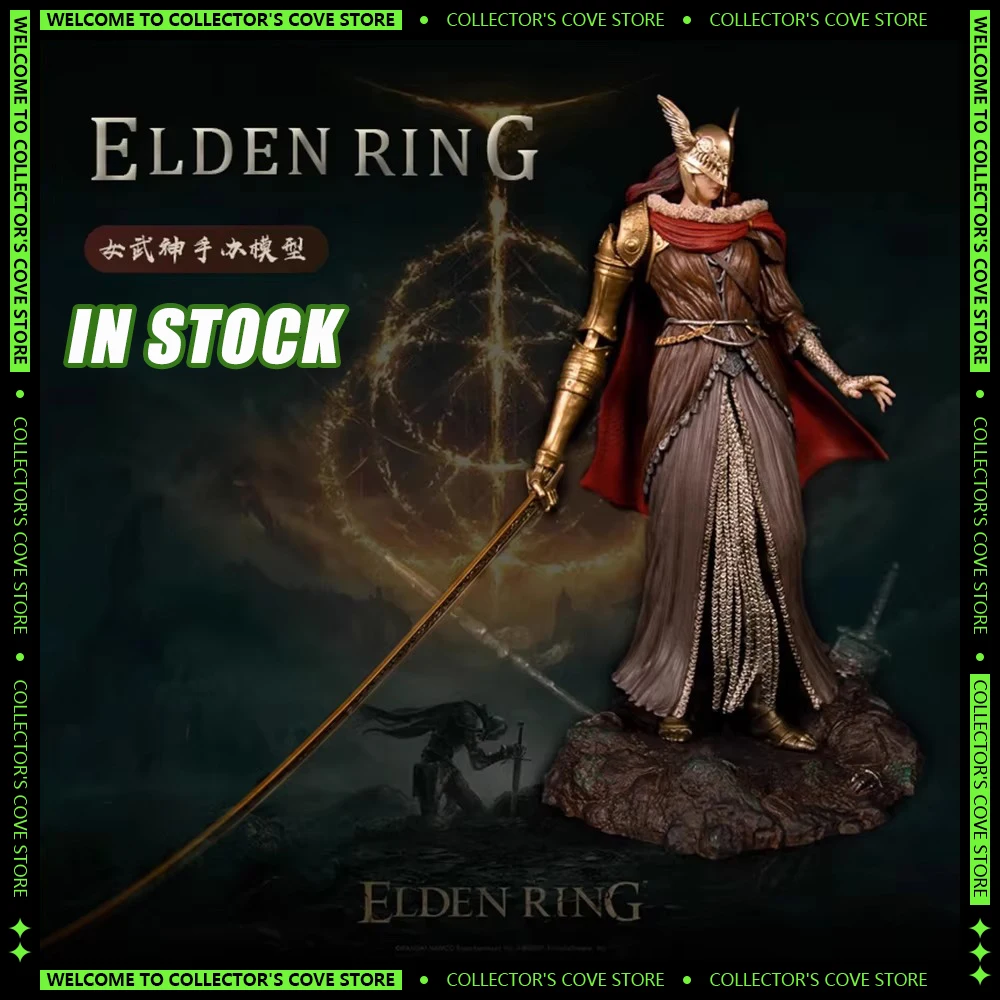 Elden Ring Figure Valkyrie Anime Figure Malenia Figurine Collectible Model Doll PVC Statue Desk Decoration Ornament Gifts Toys