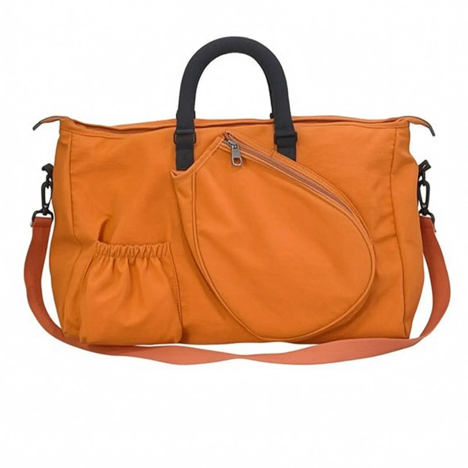 Sport Duffle Bag with Wet Pocket Zippered Expandable Gym Tote Tear-Resistant