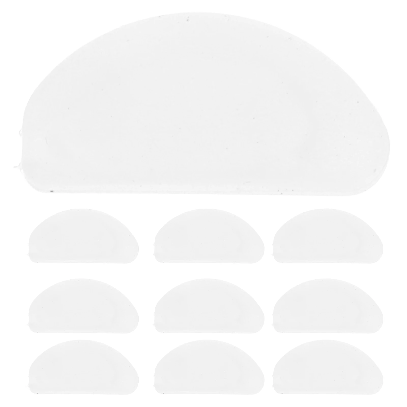 

10 Pairs Anti-slip Nose Pads Eyeglass Grips Silicone Glasses Bridge Strap Replacement Kit