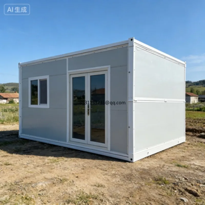 40ft Prefab Expandable Folding Container Home Luxury 2 Bedroom Living