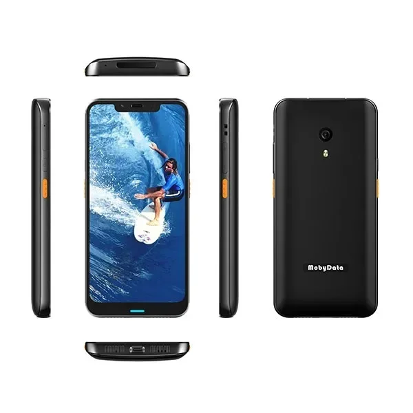 Dellege DT0096 4+64G Android 9 Octa Core Industry Mobile Phone PDA 2D Warehouse portable barcode scanner Terminal Data Collector