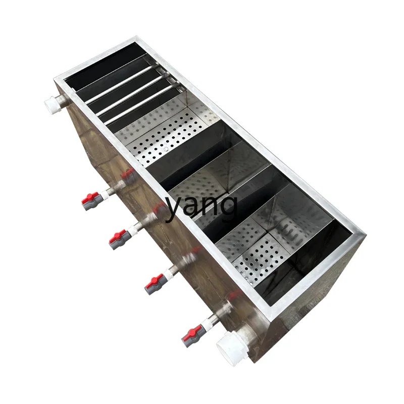 

Lmm stainless steel multifunctional filter box filter, koi fish pond filter tank