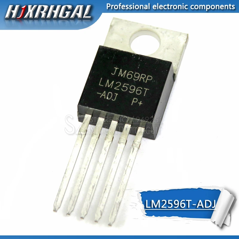 10pcs/lot LM2596T-ADJ LM2596T LM2596 2596T-ADJ  TO-220 new   hjxrhgal