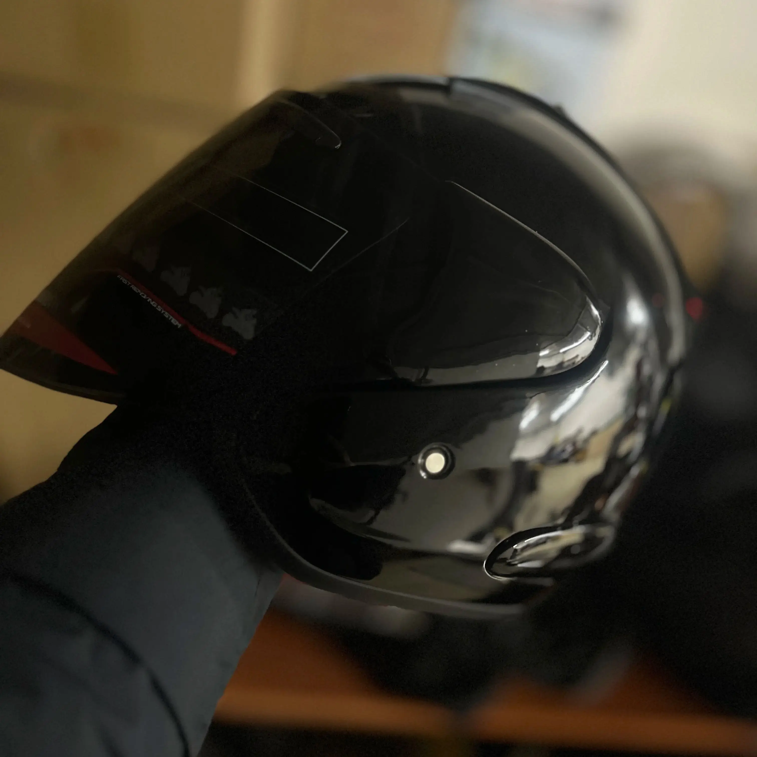 

Cycling Motorcycle Helmet Open Face 3/4 Helmet Black Pure White Dirt Racing Motorcycle Kart Protective Capacete
