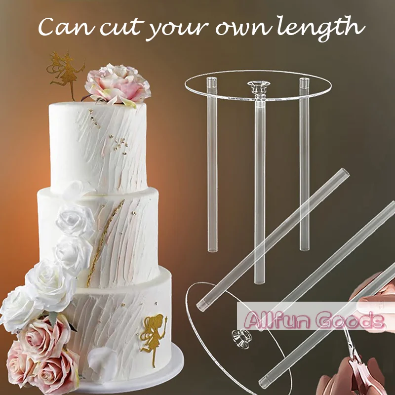 [TG835]Multi-layer Cake Support Set Frame Practical Cake Stands Round Dessert Support