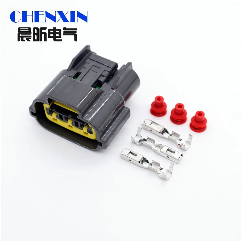 

car accessory1 Set 3 Pin 6098-0141 Sensor TPS Connector Ignition Coils Plug Fits Renault Nissan