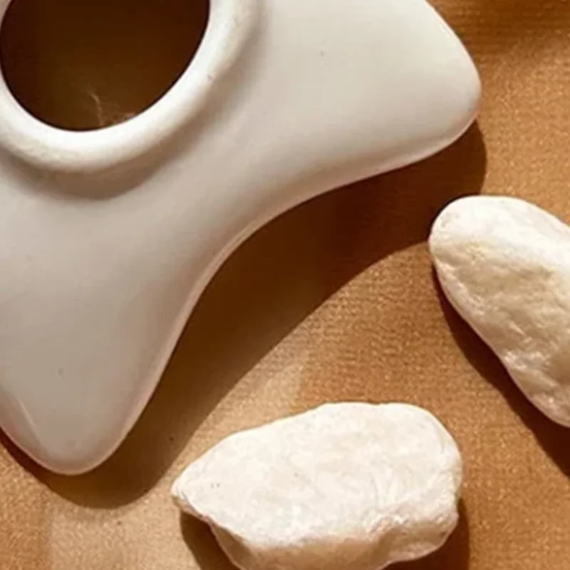 

Керамический инструмент для скребка лица, керамическая доска Гуа Ша, против старения, уход за кожей лица, уменьшение темных кругов, удаление морщин