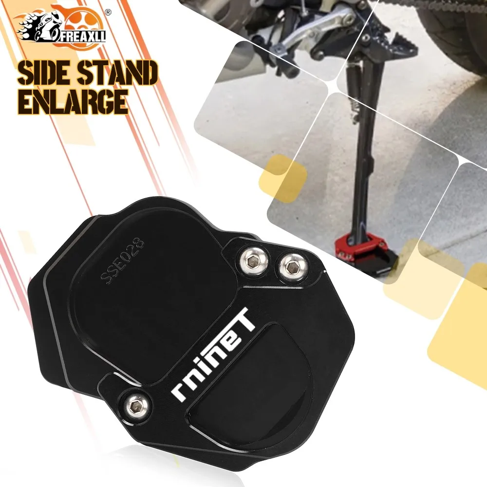 

Side Stand Enlarge Plate FOR BMW RnineT Pure Racer RnineT Scrambler Urban G/S 2016-2019 2020 2021 2022 2023 Kickstand Extension