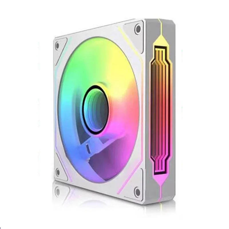 Ежедневно. Сторона вентилятора. Шасси Prism 6Pro. Синхронизированный ШИМ. Интеллектуальный контроль температуры. Белый.