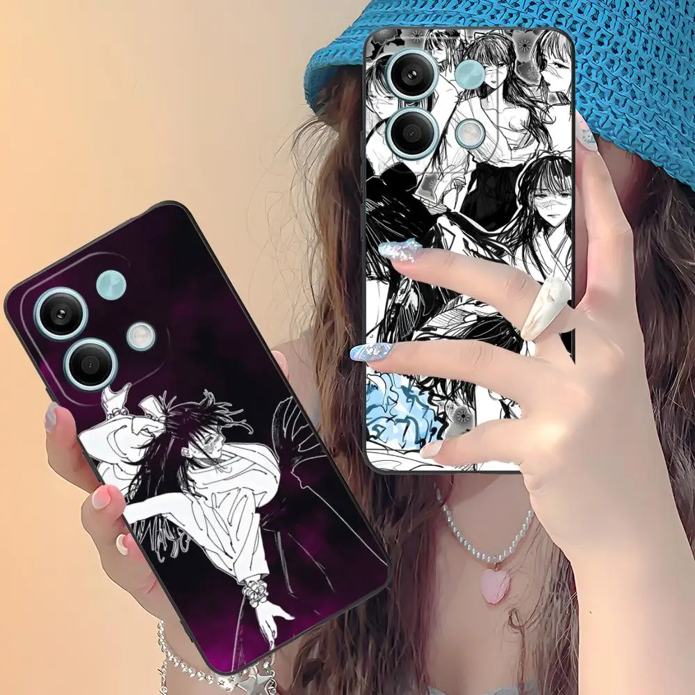 Чехол для телефона Jujutsu Kaisen Utahime Iori для Xiaomi Redmi Note 14 13 12 11 S Pro Plus 4G 5G с цветным принтом, красивый чехол